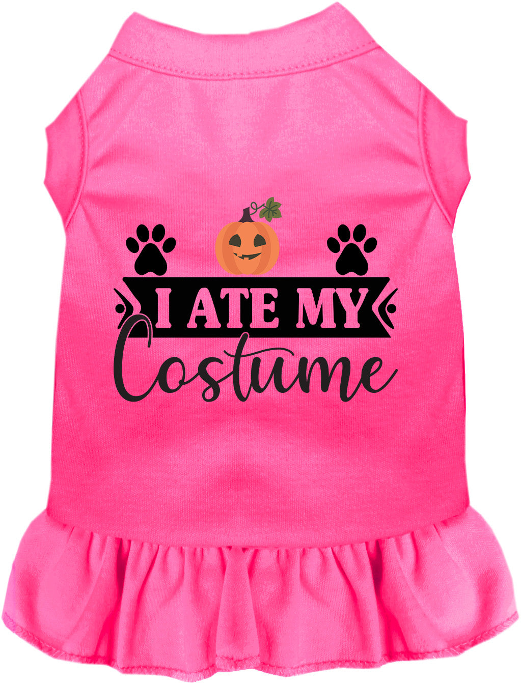 I Ate My Costume Halloween Pet Dress