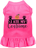 I Ate My Costume Halloween Pet Dress