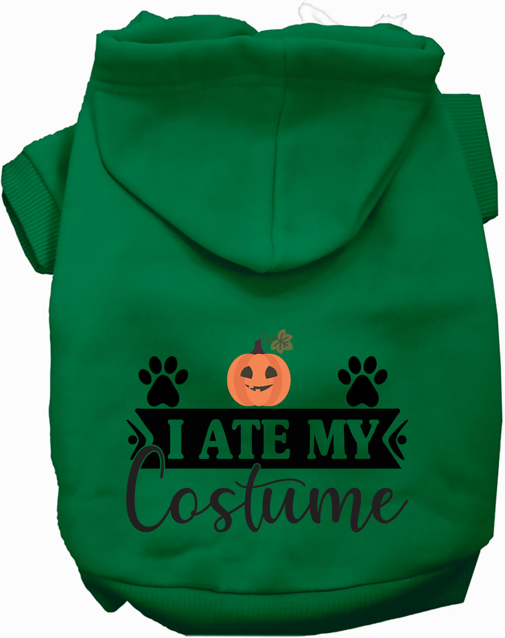 I Ate My Costume Halloween Pet Hoodie