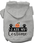 I Ate My Costume Halloween Pet Hoodie