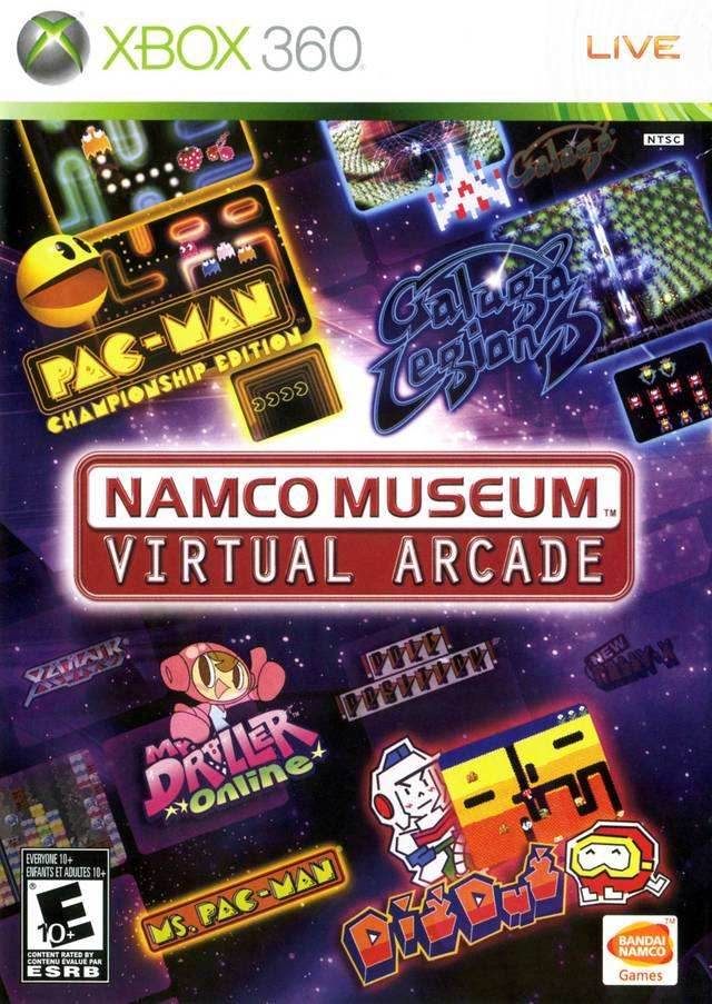 Namco Museum: Virtual Arcade (Xbox 360) - Game Manual Only