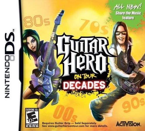 Guitar Hero On Tour Decades (Nintendo DS) - Game Manual Only