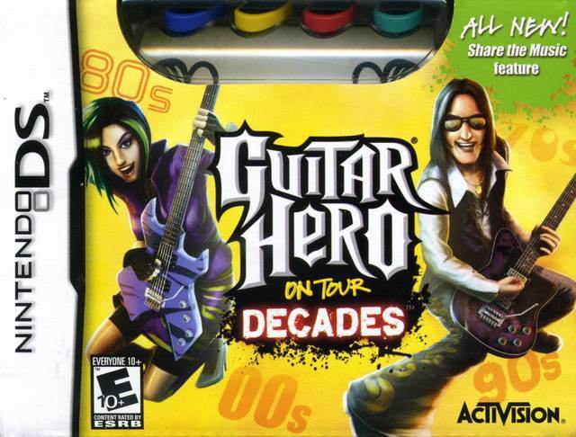 Guitar Hero On Tour Decades Bundle (Nintendo DS) - Game Manual Only