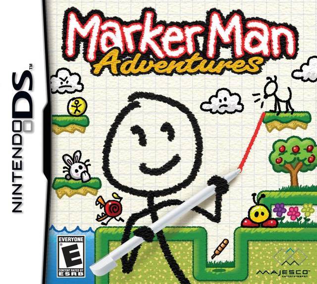 Marker Man Adventures (Nintendo DS) - Game Manual Only