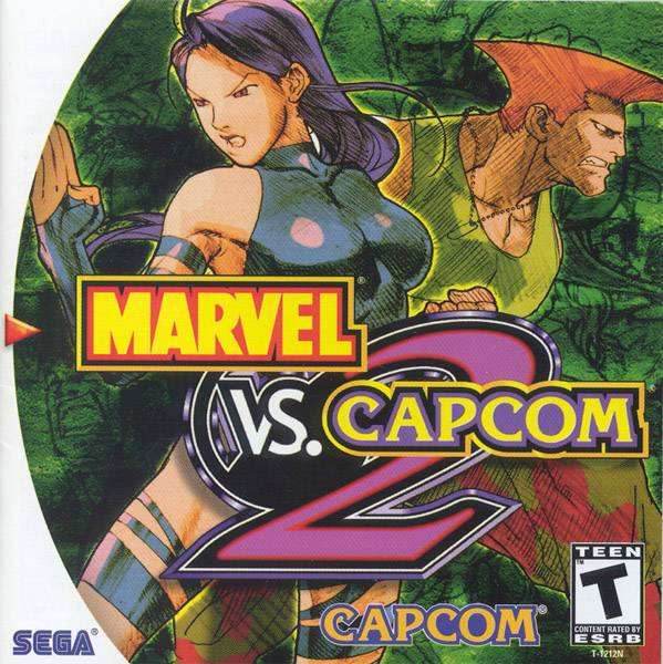 Marvel vs Capcom 2 (Sega Dreamcast) - Game Manual Only
