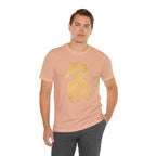 Golden Celtic Dice Dragon Shirt - Army / S