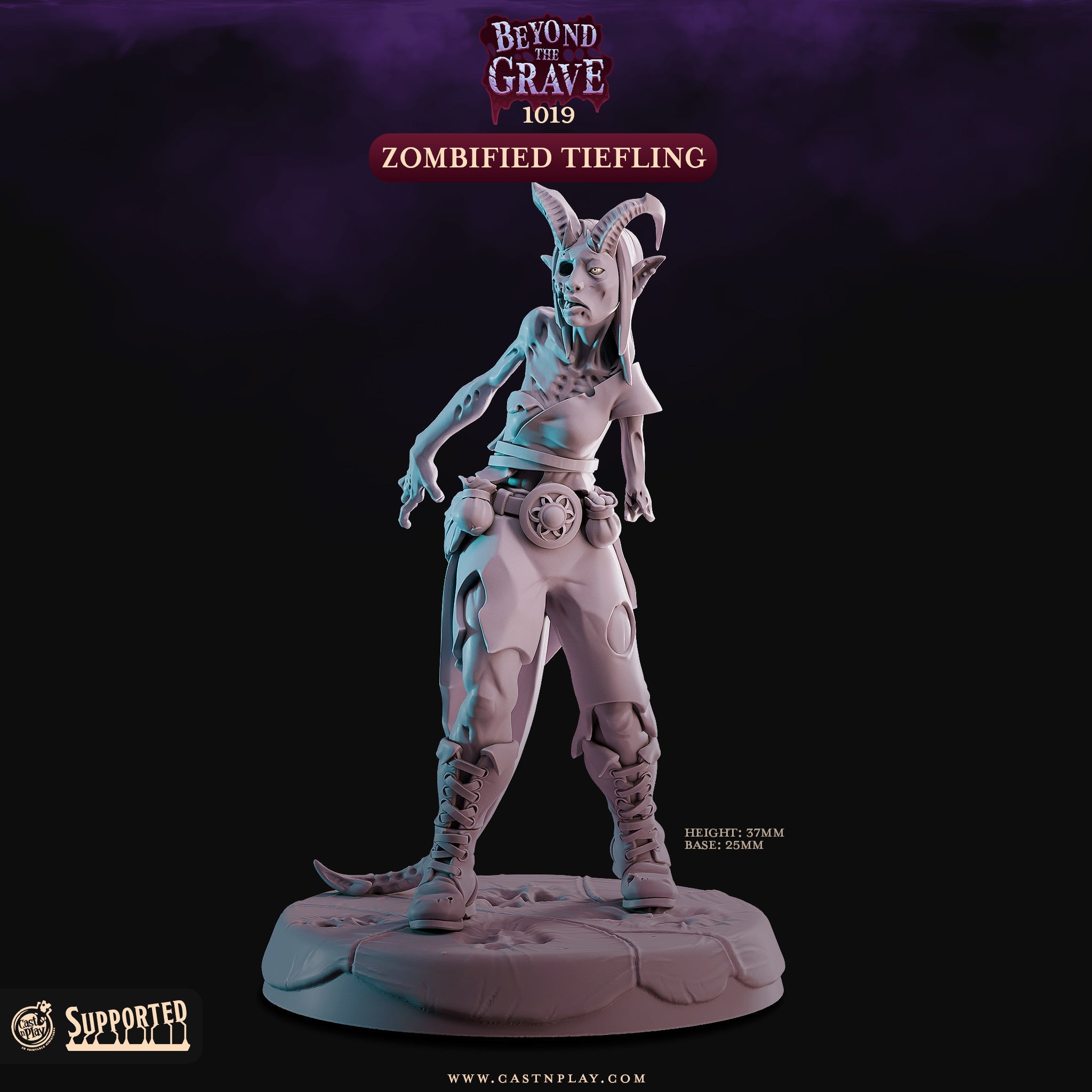 Zombified Tiefling