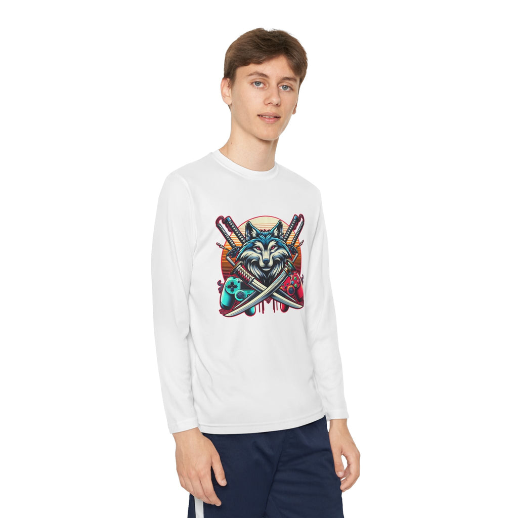 Xp wolf gamer long sleeve shirt