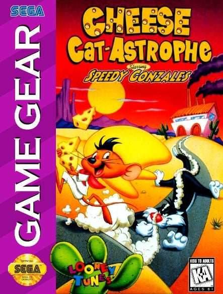 Cheese Cat-Astrophe Starring Speedy Gonzales (Sega Game Gear) - Game Manual Only