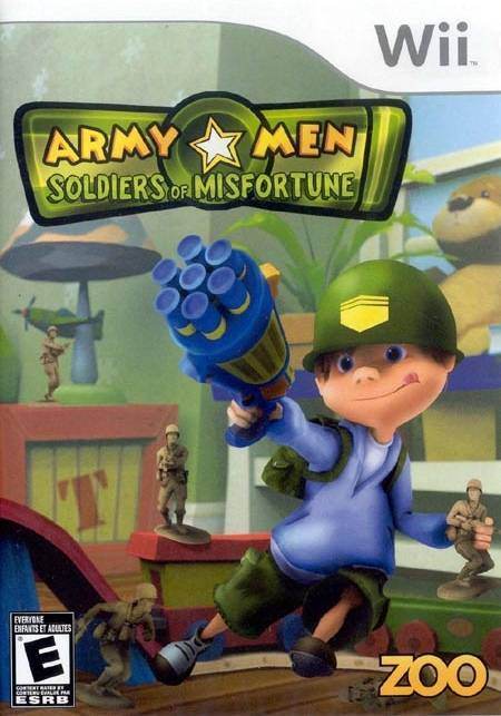 Army Men Soldiers of Misfortune (Wii) - Game Manual Only