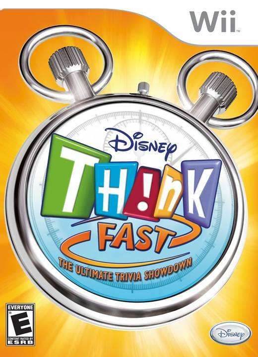 Disney TH!NK Fast (Wii) - Game Manual Only