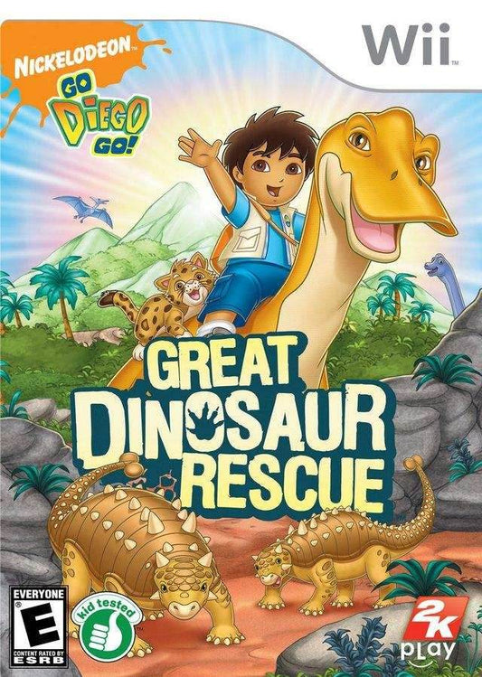 Go, Diego, Go!: Great Dinosaur Rescue (Wii) - Game Manual Only