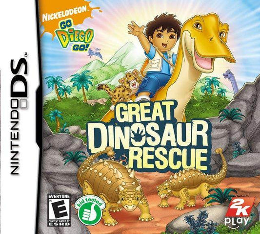 Go, Diego, Go!: Great Dinosaur Rescue (Nintendo DS) - Game Manual Only