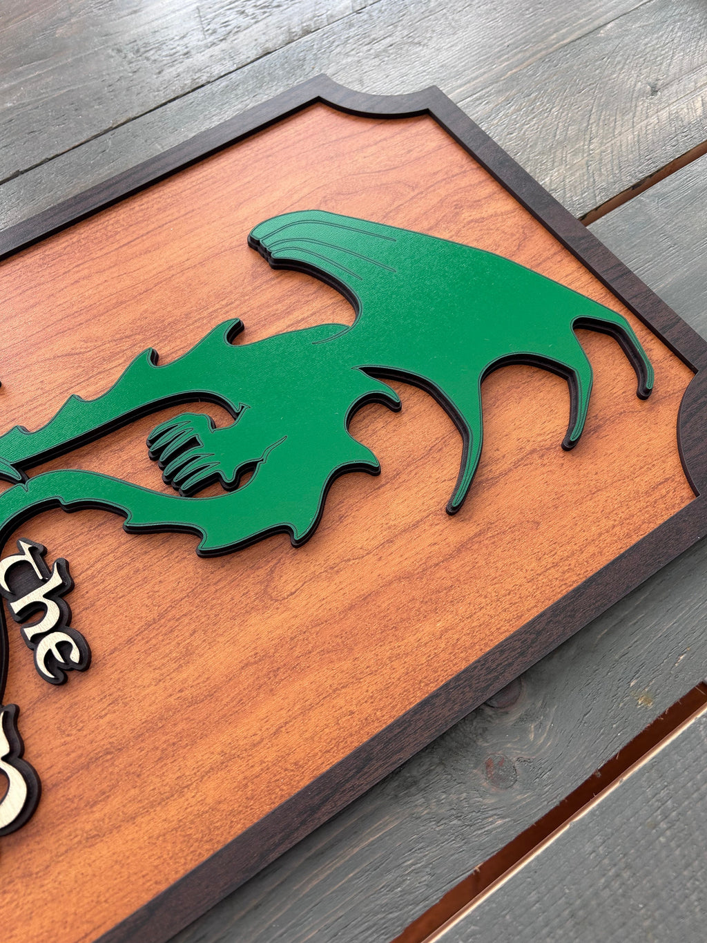 The Green Dragon Inn Sign