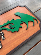 The Green Dragon Inn Sign