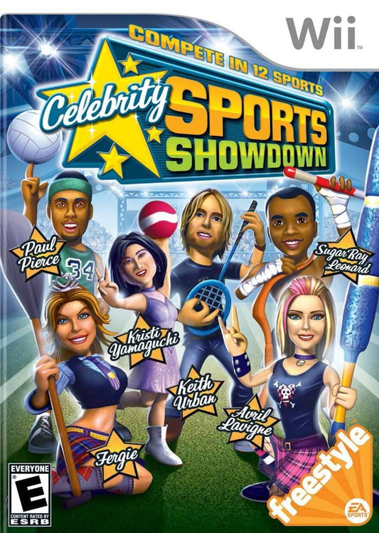 Celebrity Sports Showdown (Wii) - Game Manual Only