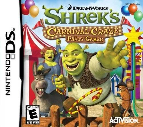 Shrek's Carnival Craze (Nintendo DS) - Game Manual Only