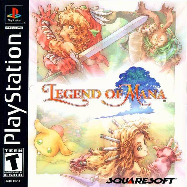 Legend of Mana (Playstation) - Game Manual Only