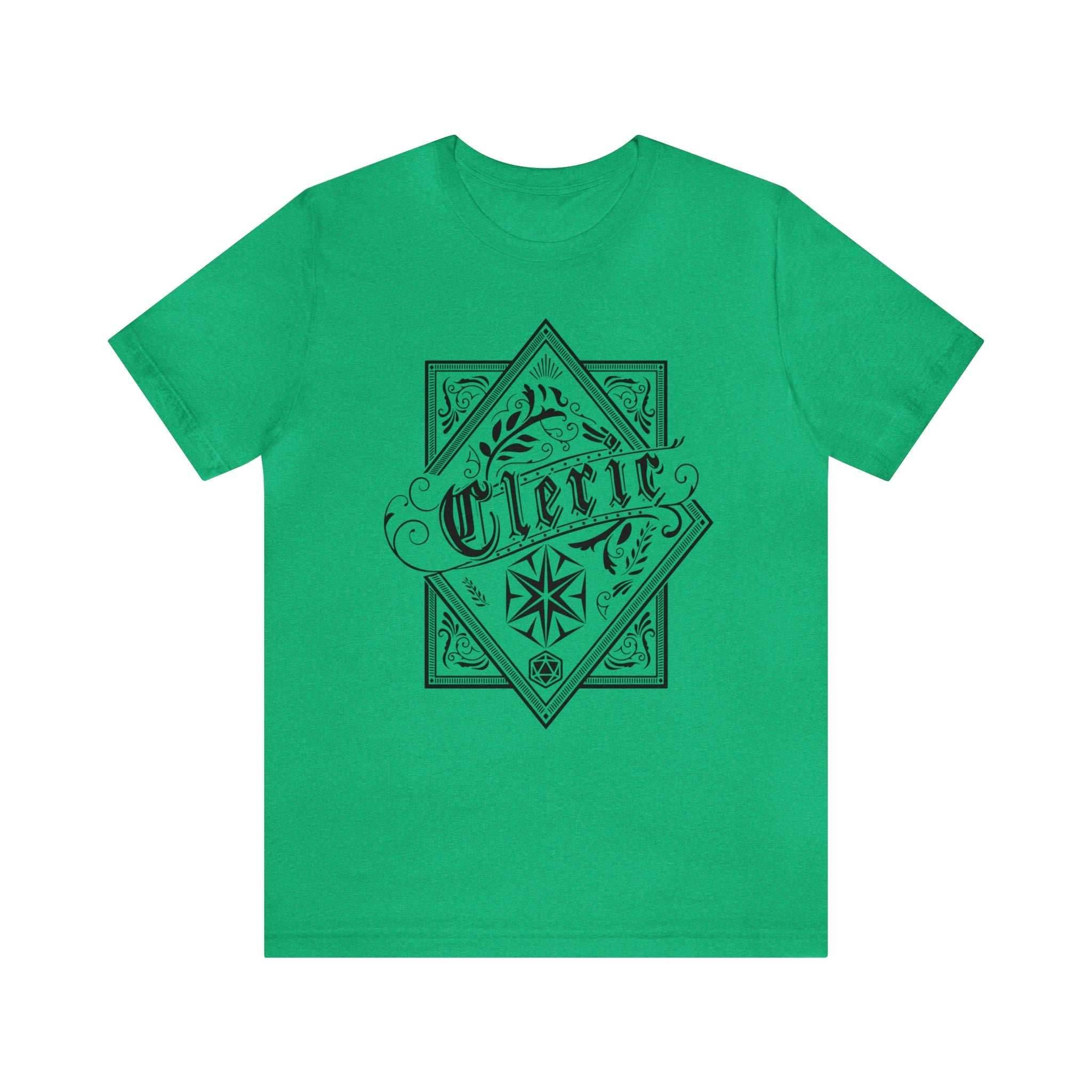 Cleric Class Shirt - Heather Kelly / S