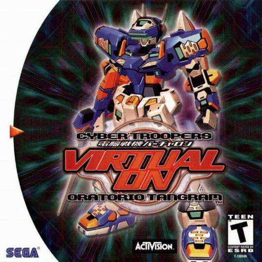 Cyber Troopers Virtual On: Oratorio Tangram (Sega Dreamcast) - Game Manual Only