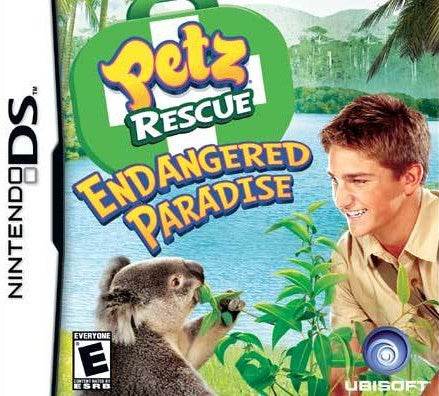 Petz Rescue Endangered Paradise (Nintendo DS) - Game Only
