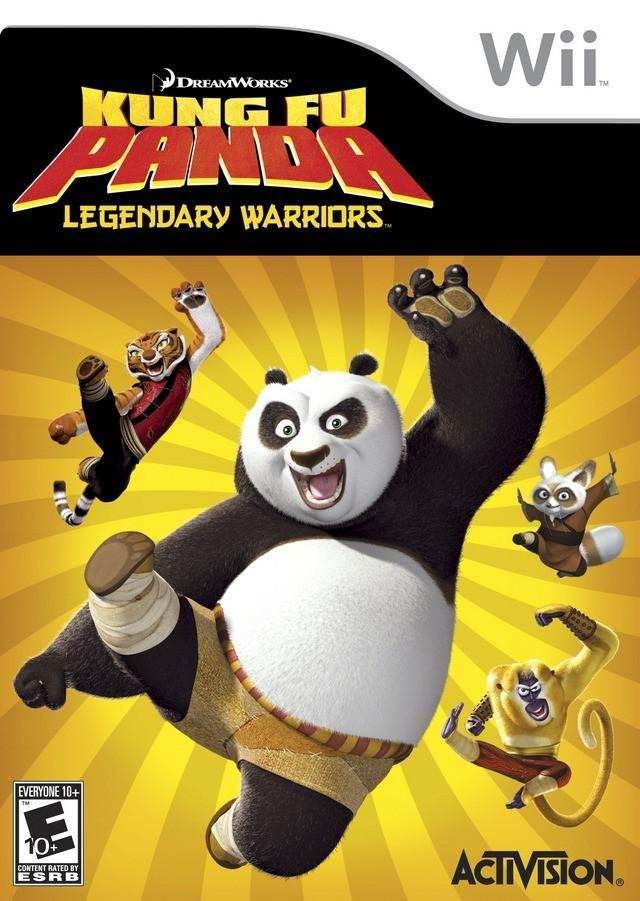 Kung Fu Panda: Legendary Warriors (Wii) - Game Manual Only