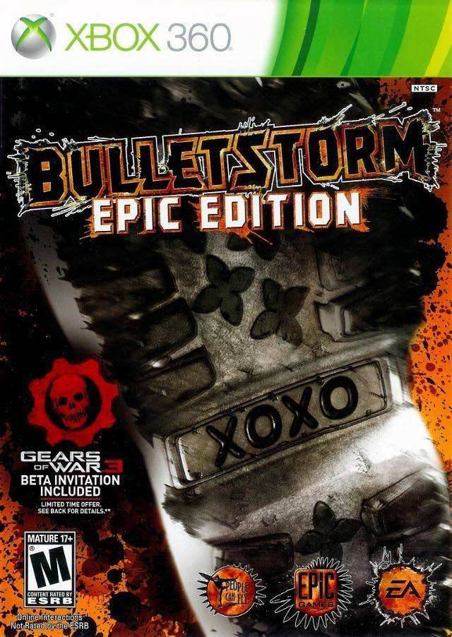 Bulletstorm Epic Edition (Xbox 360) - Game Manual Only