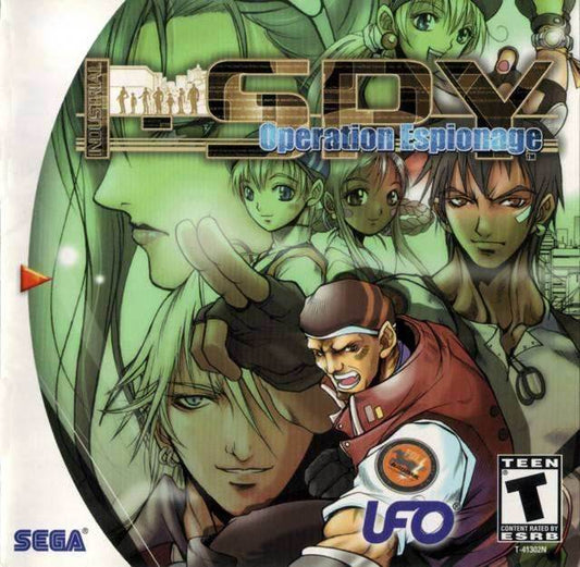 Industrial Spy Operation Espionage (Sega Dreamcast) - Game Manual Only
