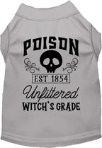 Poison Bottle Costume Pet Shirt