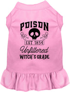 Poison Bottle Costume Pet Dress