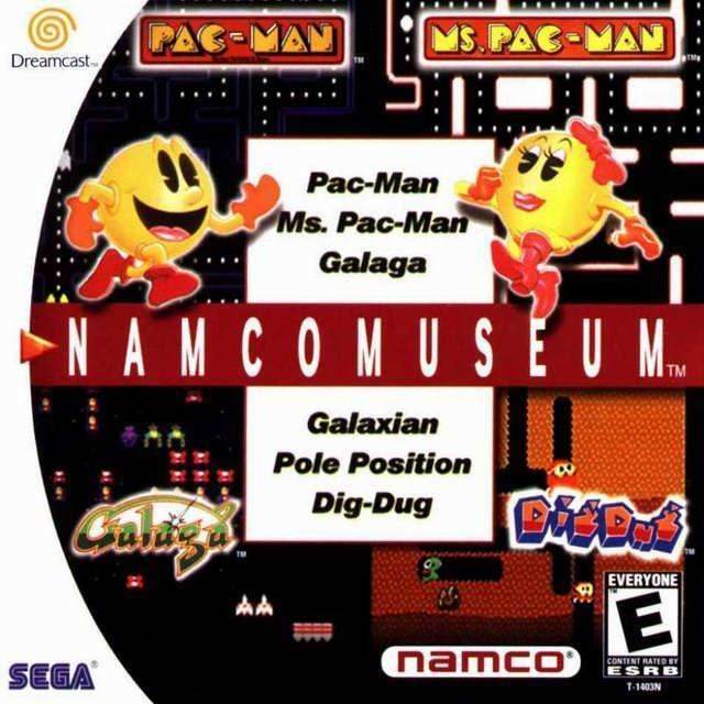 Namco Museum (Sega Dreamcast) - Game Manual Only