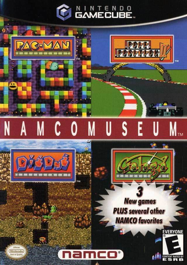 Namco Museum (Gamecube) - Game Manual Only
