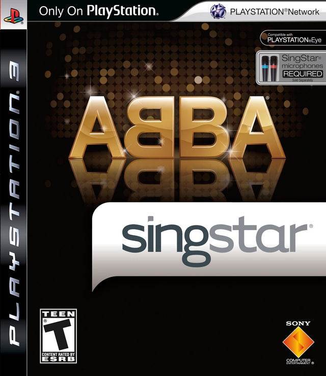 SingStar ABBA (Playstation 3) - Game Manual Only