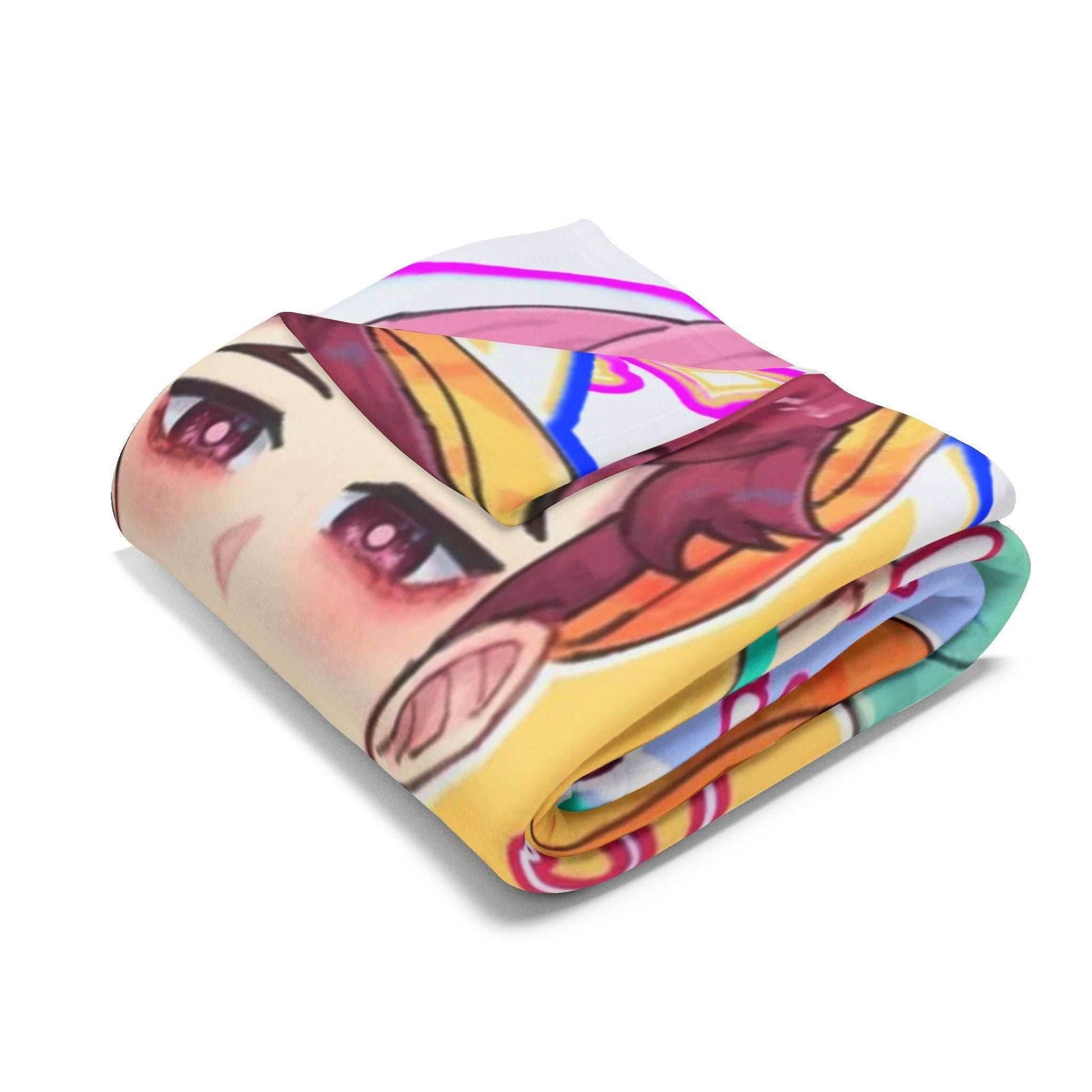 Anime-Inspired kpop boys Fleece Blanket, Cozy Throw Blanket, Personalized Gift, Home Decor, Unique Anime Blanket - 30'' × 40''