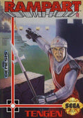 Rampart (Sega Genesis) - Game Manual Only