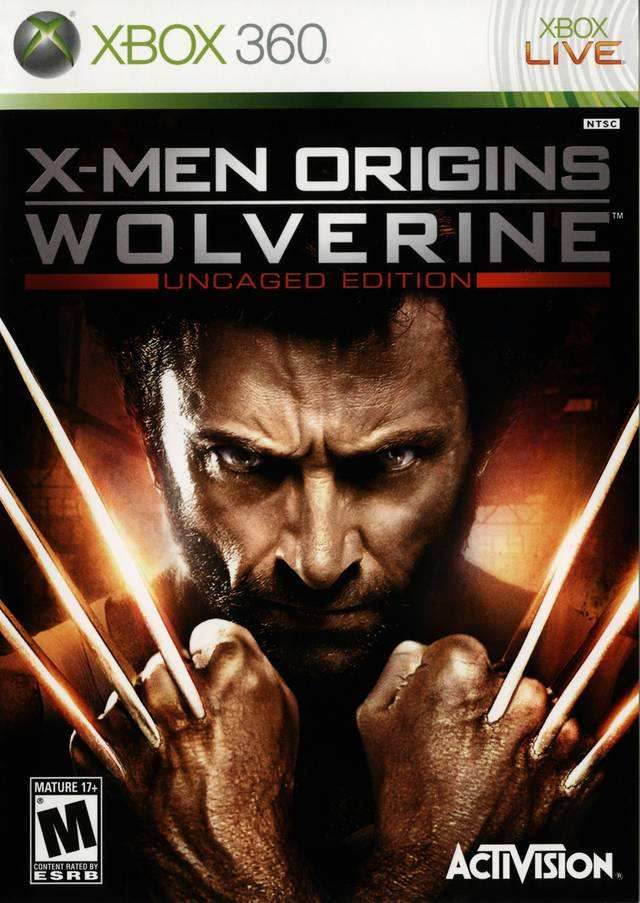 X-Men Origins: Wolverine Uncaged Edition (Xbox 360) - Game Manual Only