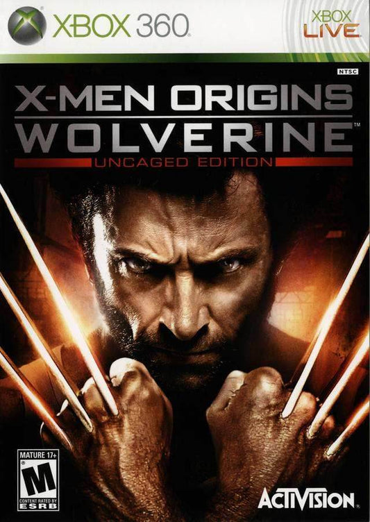 X-Men Origins: Wolverine Uncaged Edition (Xbox 360) - Game Manual Only