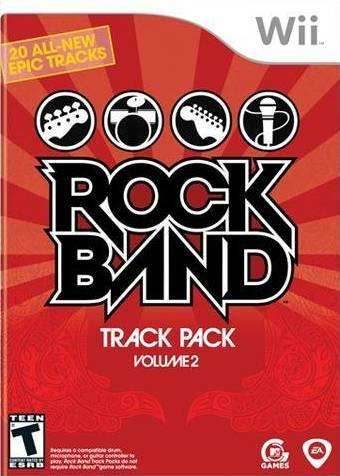 Rock Band Track Pack Volume 2 (Wii) - Game Manual Only