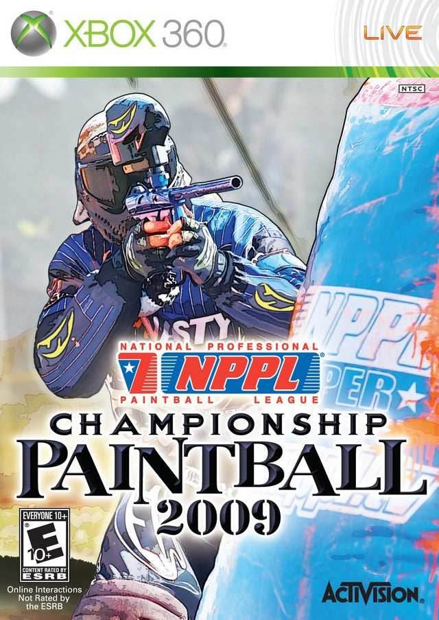 NPPL Championship Paintball 2009 (Xbox 360) - Game Manual Only