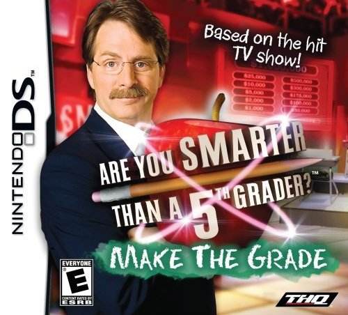 Are You Smarter Than A 5th Grader? Make The Grade (Nintendo DS) - Game Manual Only
