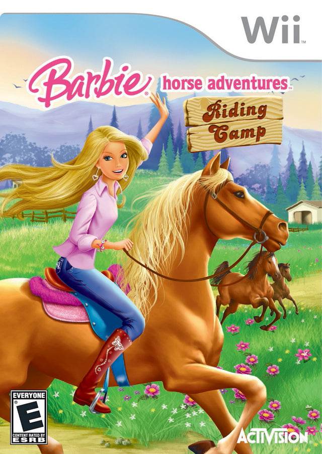 Barbie Horse Adventure Riding Camp (Wii) - Game Manual Only