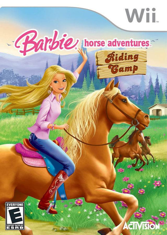 Barbie Horse Adventure Riding Camp (Wii) - Game Manual Only