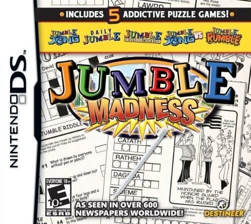 Jumble Madness (Nintendo DS) - Game Manual Only