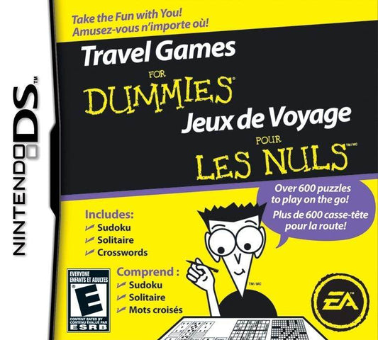 Travel Games For Dummies (Nintendo DS) - Game Manual Only