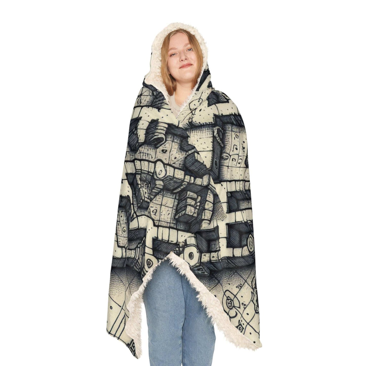 Dungeon map Snuggle Blanket - 