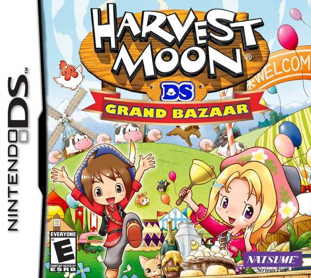 Harvest Moon: Grand Bazaar (Nintendo DS) - Game Manual Only