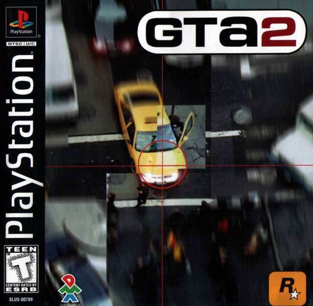 Grand Theft Auto 2 (Playstation) - Game Manual Only