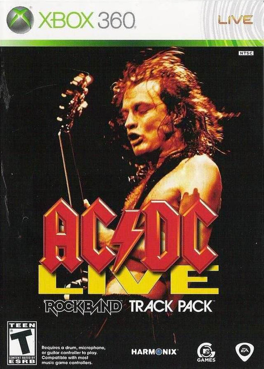 AC/DC Live: Rock Band Track Pack (Xbox 360) - Game Manual Only