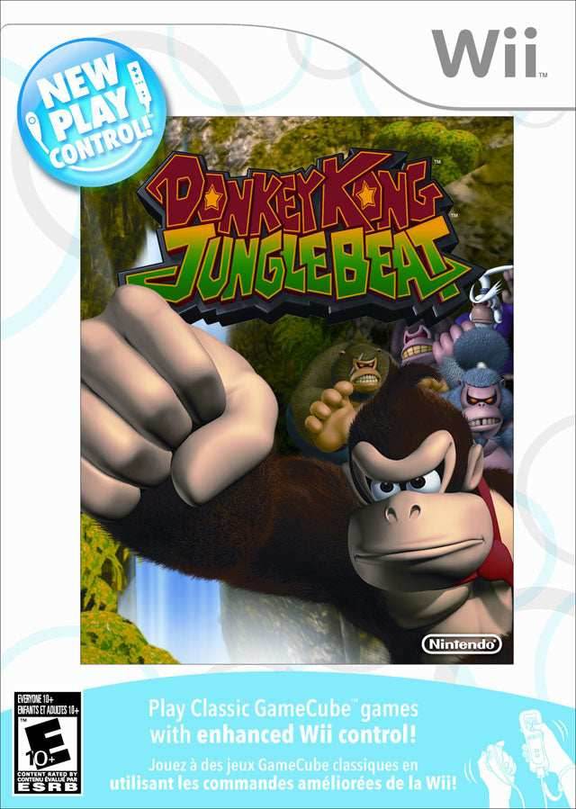 New Play Control! Donkey Kong Jungle Beat (Wii) - Game Manual Only
