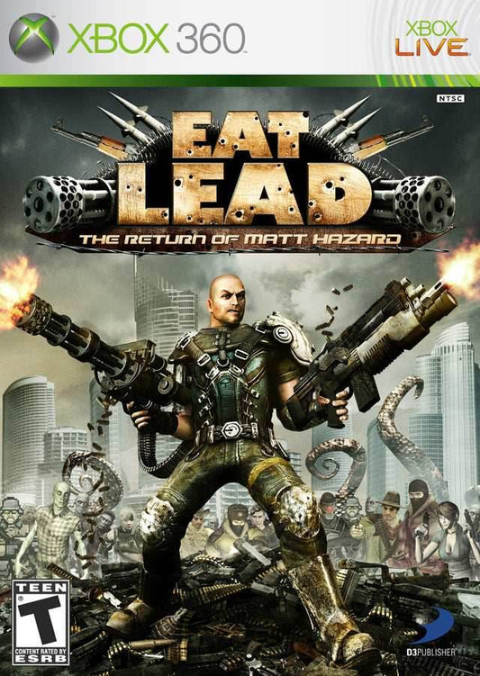 Eat Lead: The Return of Matt Hazard (Xbox 360) - Game Manual Only
